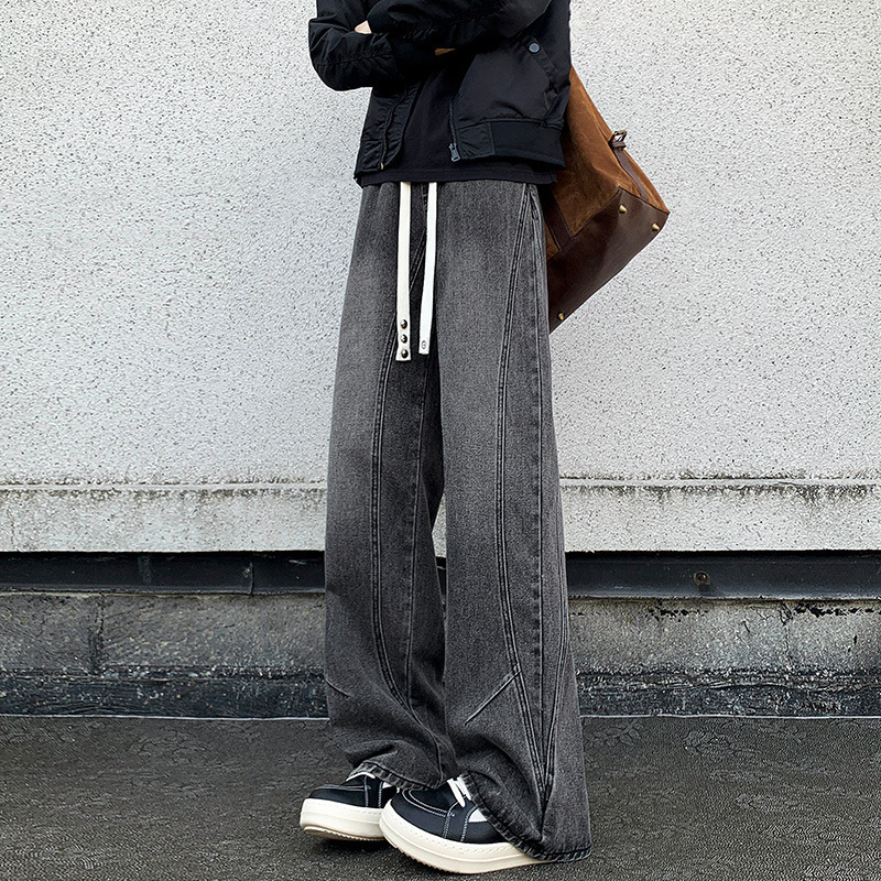 牛仔裤男2025新款直筒男士长裤青少年宽松休闲百搭时尚牛仔裤子|undefined