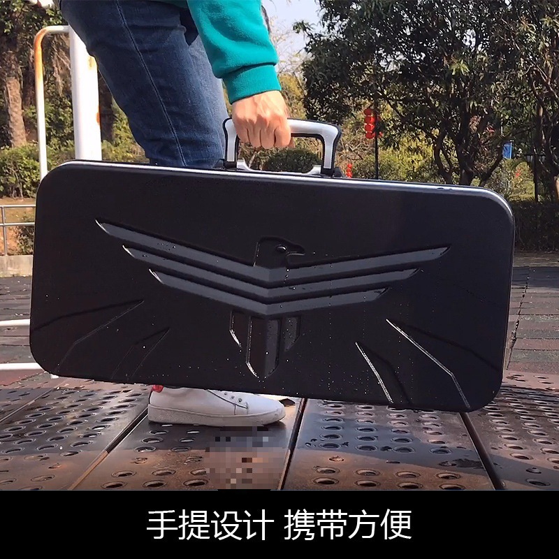 网红发型师手提理发箱防震箱密码工具箱海钓渔杆渔具箱弓箭垒德株