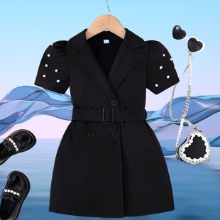 �¿�r��Ůͯ��ɫ���b���bBlack suit for children  children cl