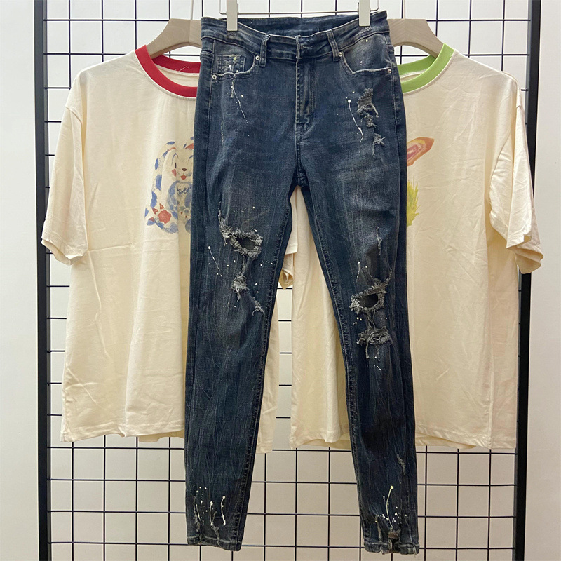 Slim Destruction Trousers - Image 4