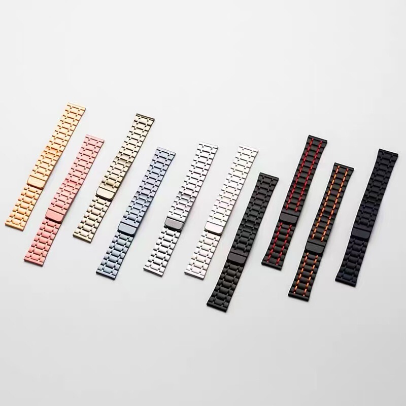 Suitable for Apple Applewatch Huawei Fit3/4 Five-Bead Magnetic Stainless Steel Watch Strap 22mm for Xiaomi 8/9Pro Suitable for Apple Applewatch Huawei Fit3/4 Five-Bead Magnetic Stainless Steel Watch Strap 22mm for Xiaomi 8/9Pro