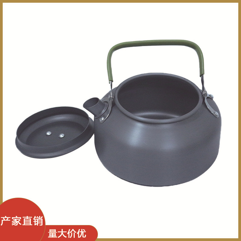 Directo de fábrica al aire libre Hervidor de agua Cafetera tetera camping 0.8L Hervidor Portátil Cafetera