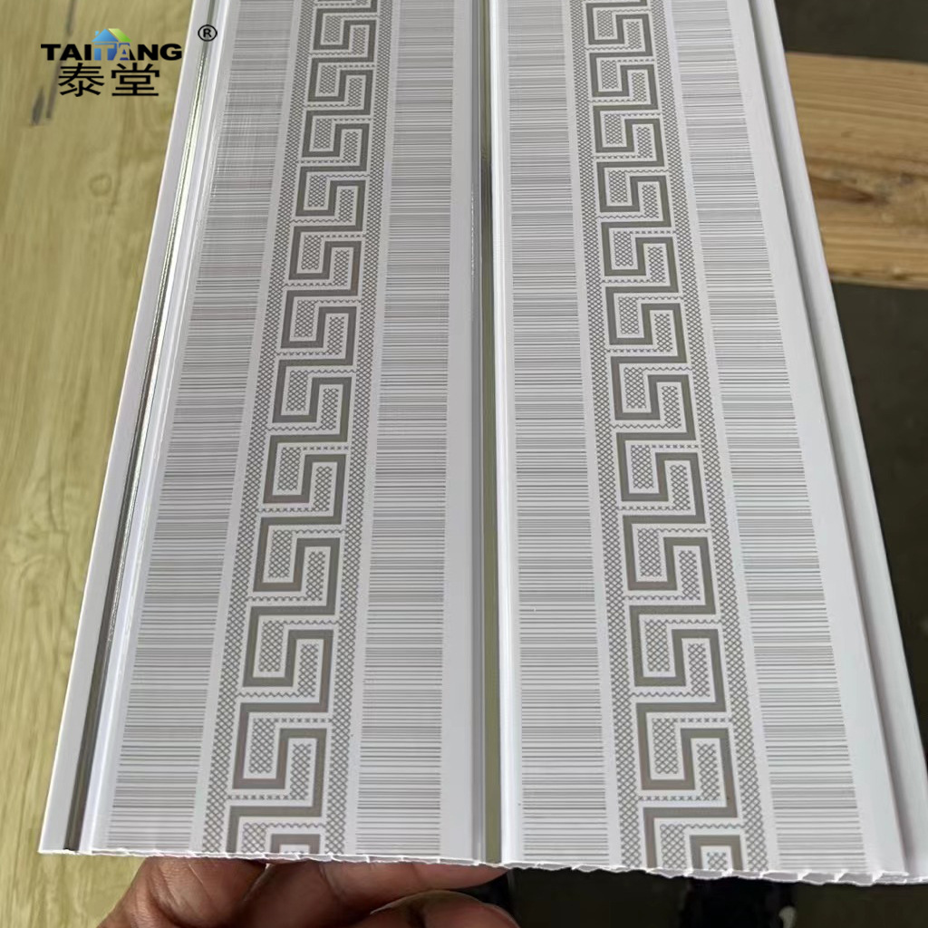 Techo ignífugo blanco Plafond Pvc techo fuelle Techo Pvc Para Cielo Raso