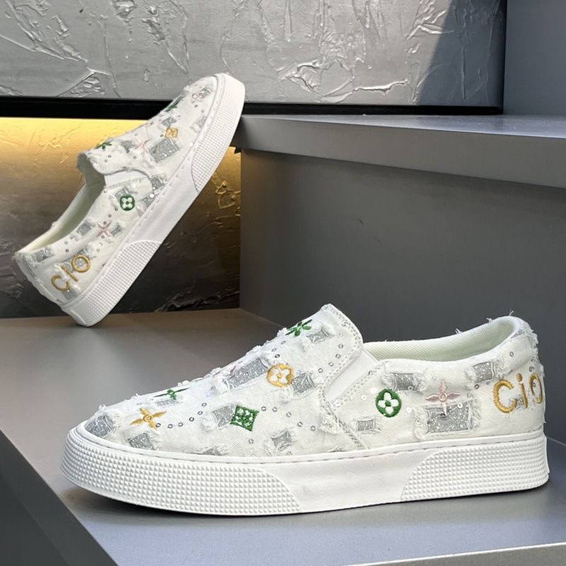 Herren Slipper Mit Druck Für Den Sommer Trendige Freizeitschuhe_voghion.com
