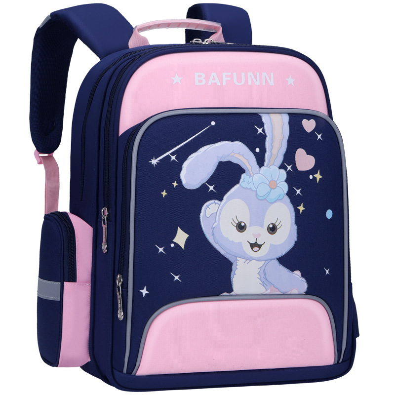 Cosmonauta nueva mochila escolar de 1 - 6 grados de dibujos animados para niños mochila impresa logotipo al por mayor