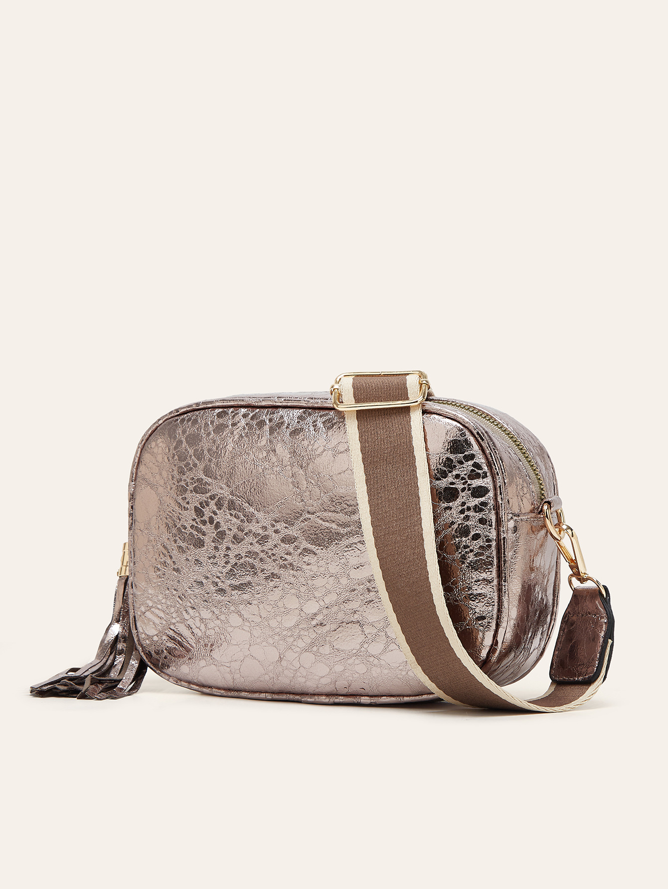 363g Weight Pu Leather Lining Material Zipper Closure Type Single Shoulder Strap Strap Type Camera Bag Bags Type Casual, Shopping Occasion Pu Leather Material Solid Color Pattern All Seasons Season Women's Gender Streetwear Style Square Shape Medium Size Women's Medium Pu Leather Solid Color Streetwear Square Zipper Camera Bag 10