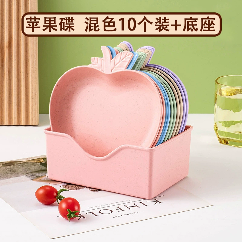 Geometric Plastic Cute Desktop Trash Bin, Home Small Waste Can, Decorative Shapes & Colors