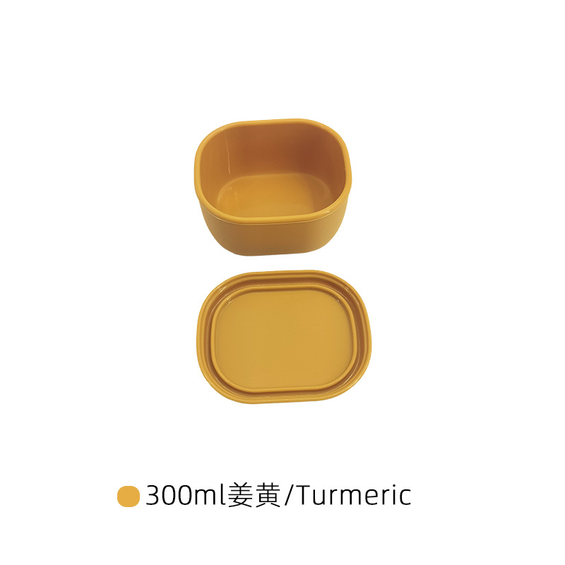 Caja portátil para bebés y niños de silicona, caja de alimentos suplementarios para ensalada, bocadillos sellados con cubierta, caja de preservación de bebés