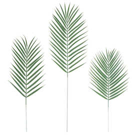 仿真绿植铁树叶假花仿真花摆设造景装饰塑料花仿真铁树叶绿植盆栽