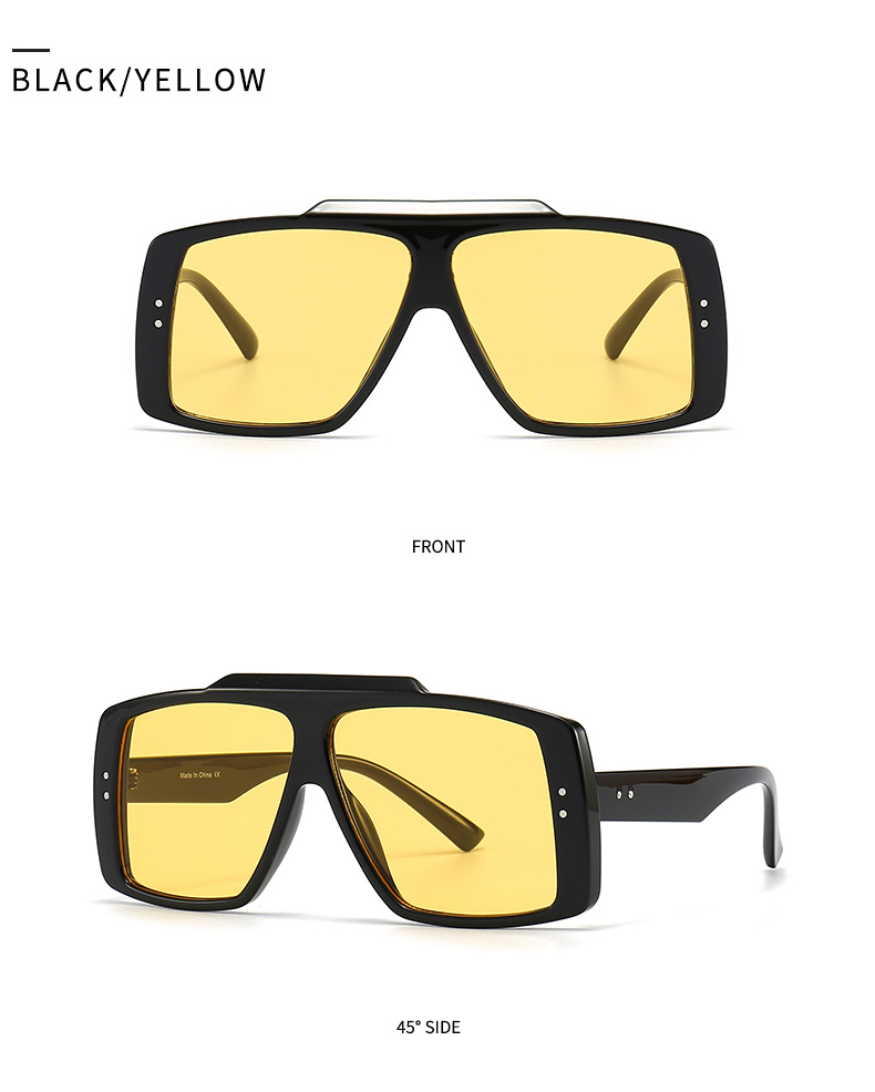 2023 New Large Frame Sunglasses for Women Irregular Fashion Sunglasses for Men Wholesale 2128_voghion.com