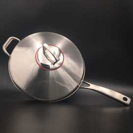 316全锅32炒锅钢盖新孔盖大炒锅不锈钢三层一体成型3.0mm厚生产厂