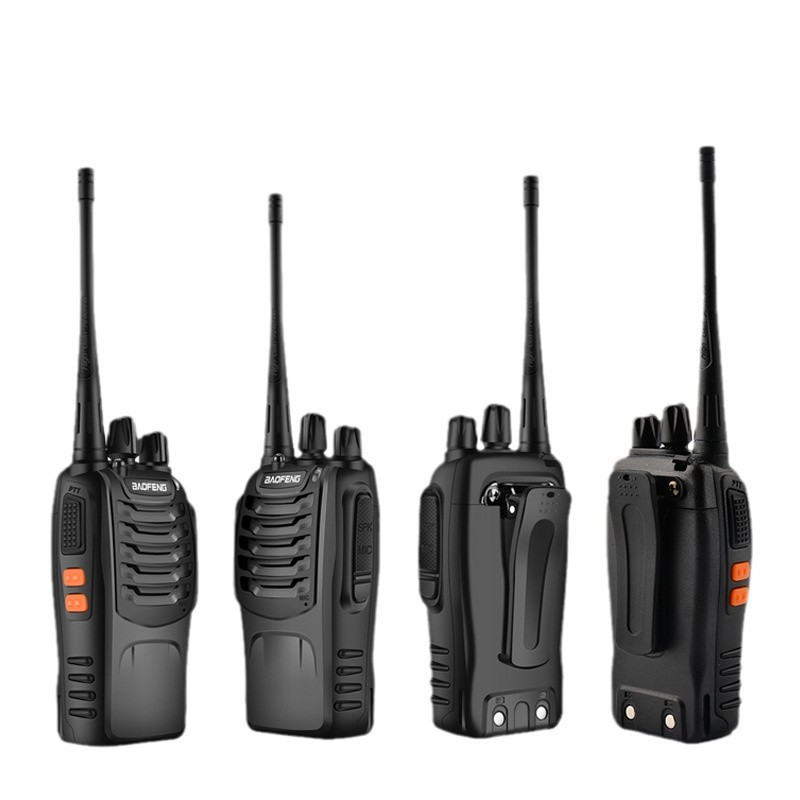 Baofeng 888s walkie-talkie analógico de mano 10 km al aire libre pequeña fábrica de radio de alta potencia ventas directas de comercio exterior