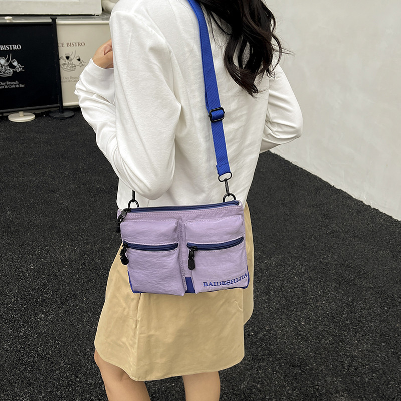 Primavera y verano ligero versátil bolso de tela de nylon 2026 nuevo bolso pequeño bolso diario bolso móvil image 7