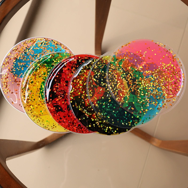 Детская жидкая сенсорная игрушка для раннего развития при аутизме, антистрессовая игрушка для снятия напряжения, сенсорная подушка для тренировки хвата