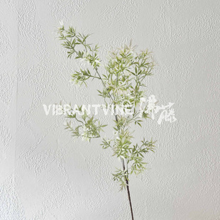 Wedding simulation green plant bamboo leaf grass home soft furnishings artificial flower living room long landing decorative photography props plant