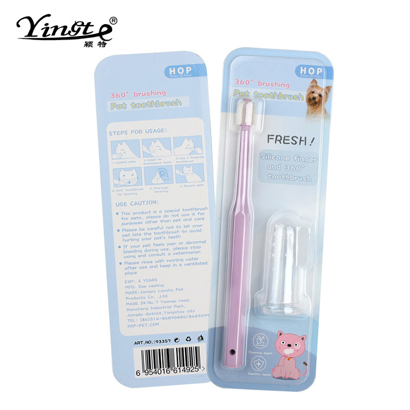 cepillo de dientes para mascotas cepillo de dientes rotativo 360 grados cepillo de dientes para gatos cepillo de dientes de dedo de peluche