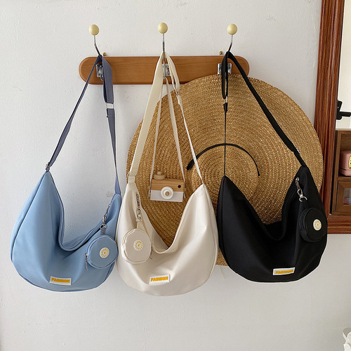  New Fashion Minimalist Daily Commute Student Korean Style Ins Trendy Girl Single Shoulder Crossbody Bag