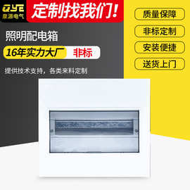 QYE照明配电箱PZ30-15回路家用强电箱断路器箱开关箱大型