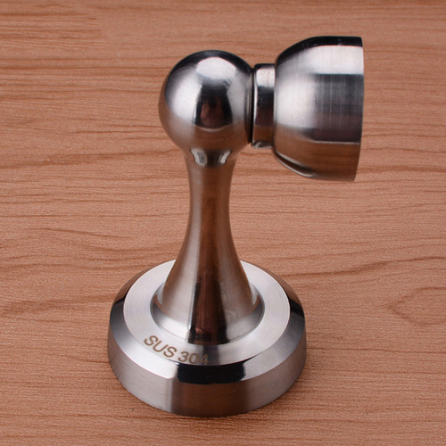 Door suction 304 stainless steel waterproof door suction bathroom toilet anti-collision door stop strong magnetic door collision thickened wall floor suction