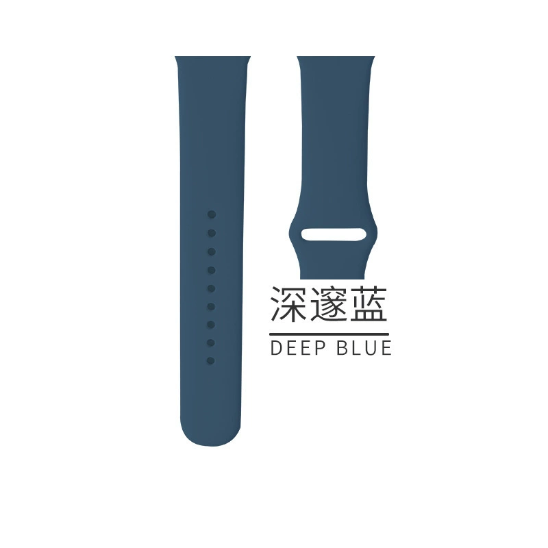 Официальная модель Apple iWatch456789se с solid color спортивный Ultra2 лента для совместимых устройств Apple Silicon S9