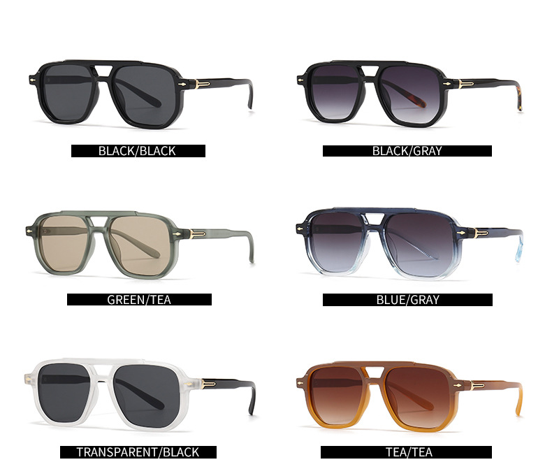 Retro Artistic Sunglasses For Men With Anti-blue Light Protection_voghion.com