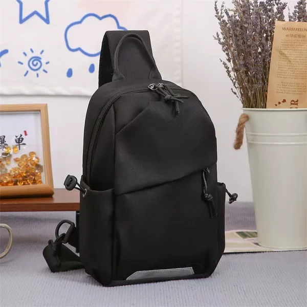 Chest Bag Crossbody Bag 2026 New Korean Style Trendy Multifunctional Casual Chest Bag Unisex Casual Travel Backpack