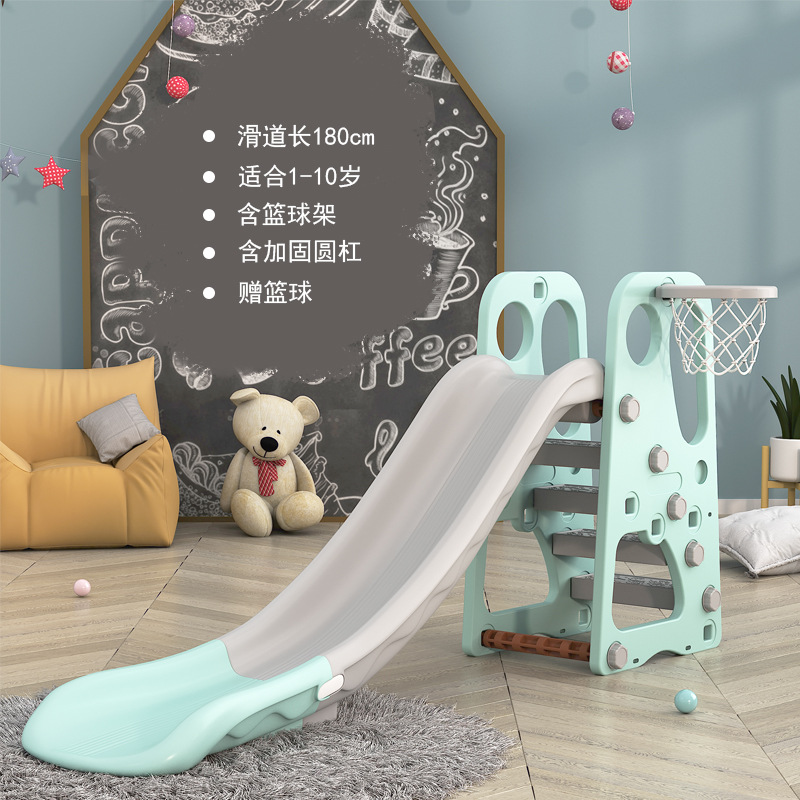 Juguetes de plástico engrosados para niños de 3 a 10 años pequeño hogar parque de atracciones interior hogar bebé bebé tobogán