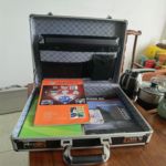 笔记本电脑收纳箱手提密码箱证件公文箱防盗便携商务16英寸便携式