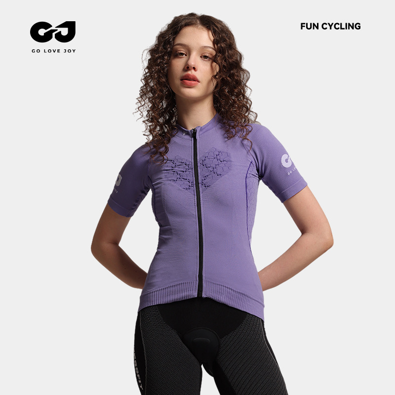 Neuer Radsportanzug für den Außenbereich, Rennrad, Mountainbike, Sport-Set, schweißableitendes, schnell trocknendes Kompressions-Kurzarm-T-Shirt_voghion.com