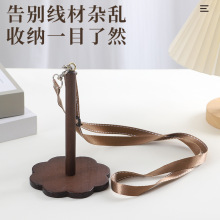 木质线轴架手腕纱线架家用手提式毛线工具毛线轴收纳架纱线支架