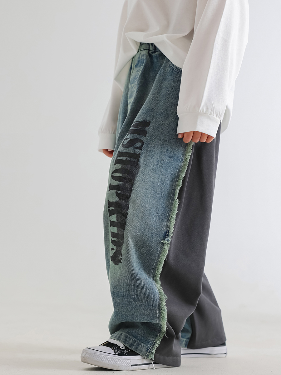 Autumn children's jeans for boys