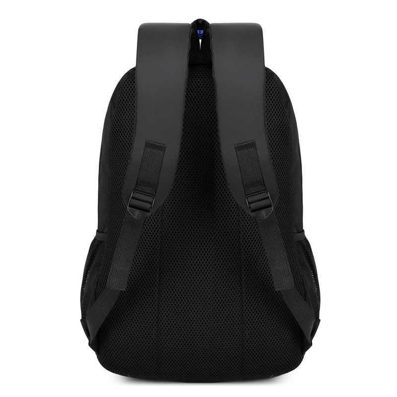 Mochila casual de color sólido para hombres de nuevo estilo, bolso de computadora de viaje de negocios de gran capacidad, mochila de estudiante de secundaria de moda
