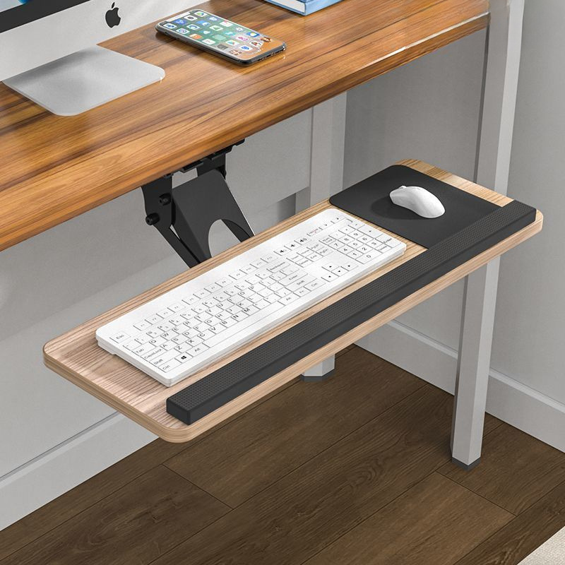 Keyboard Tray under the Desk Drawer Tray Desktop Widened and Lengthened Mouse Holder Computer Office Pull-Out Rotation