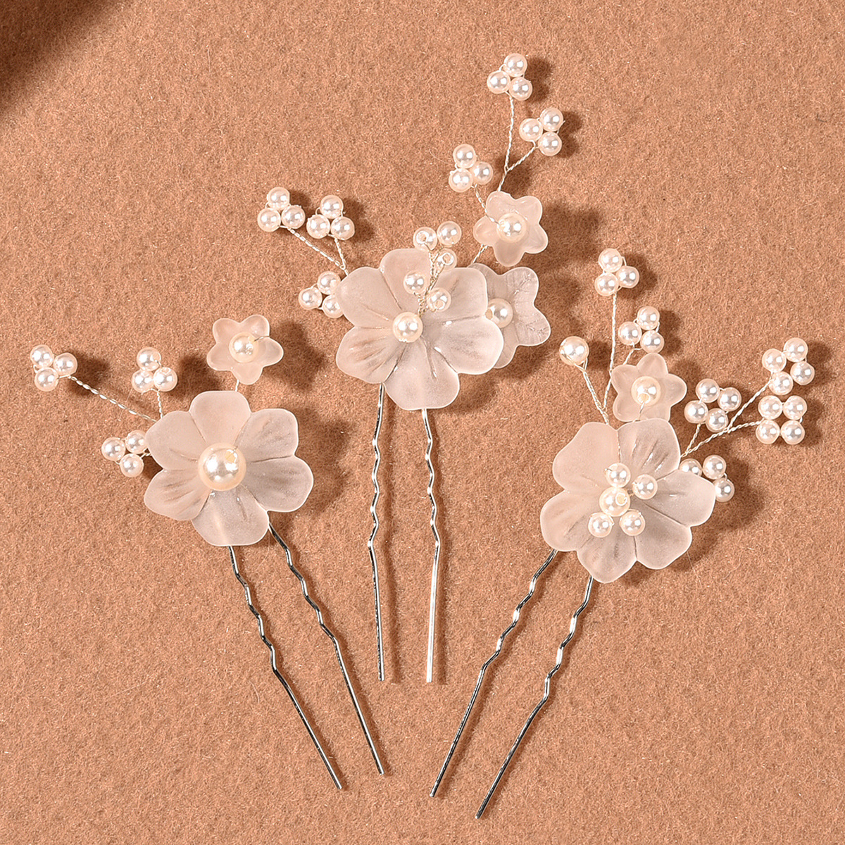 Sweet Style Women's Sweet Flower Metal Hairpin