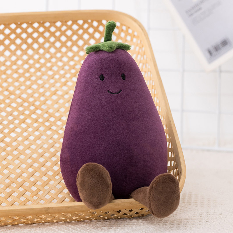 Jellyc transfronterizo simulación de muñecas de frutas y verduras juguetes de peluche divertidos muñecas adorables adornos comercio exterior al por mayor