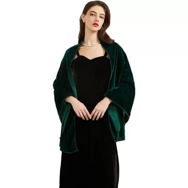 European and American Style Rectangular Velvet Shawl, Thickened Version for Women, Winter Warm Scarf, Neck Warmer, Bridal Shawl, Versatile