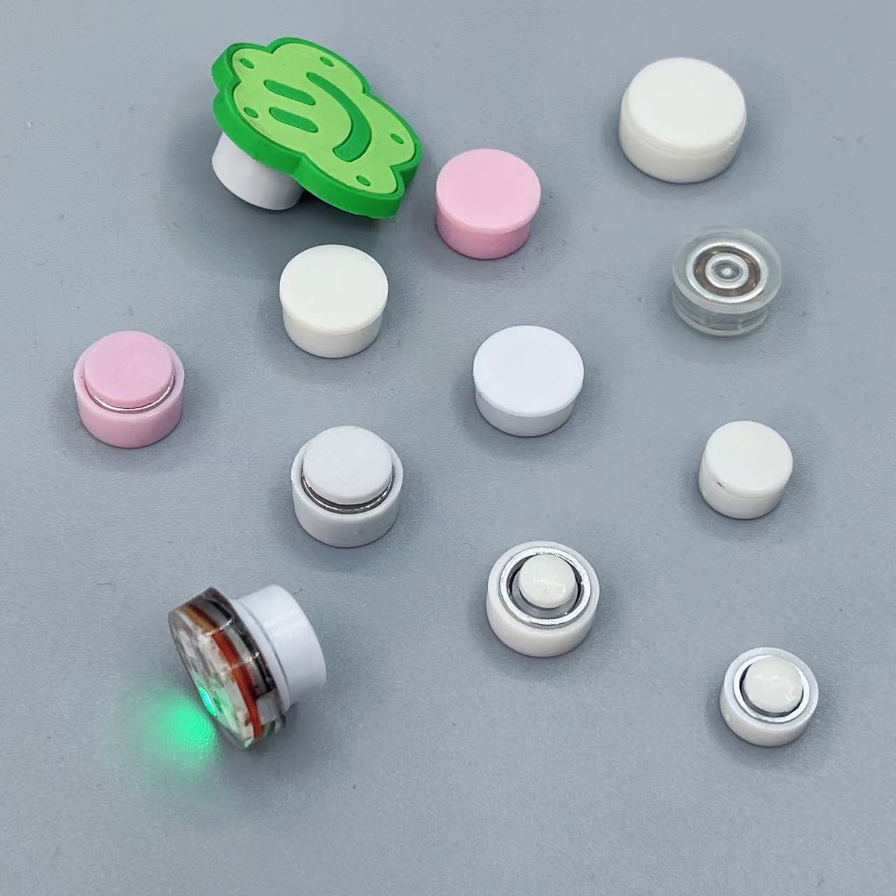 DIY风车旋转轴承发夹手机壳装饰品转动小轴承鞋扣微型迷你轴承