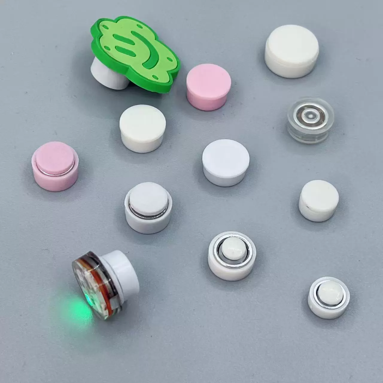 DIY风车旋转轴承发夹手机壳装饰品转动小轴承鞋扣微型迷你轴承