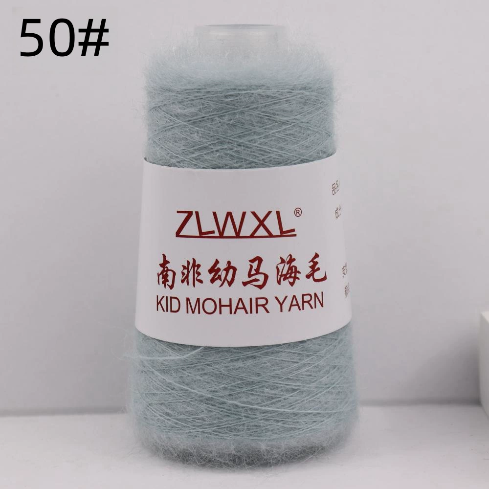 ZLWXL 50g 650m детский мохер пряжа - южноафриканский мохер, ручная вязка мягкая нить для вязания