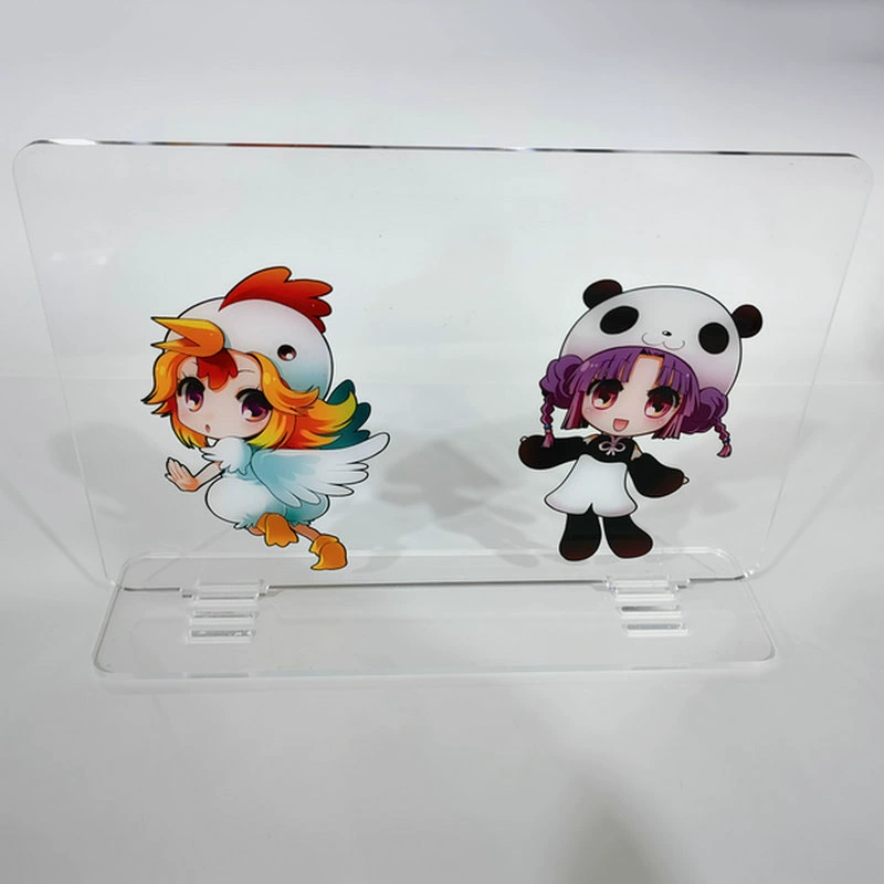 Acrylic cartoon keychain, custom-made