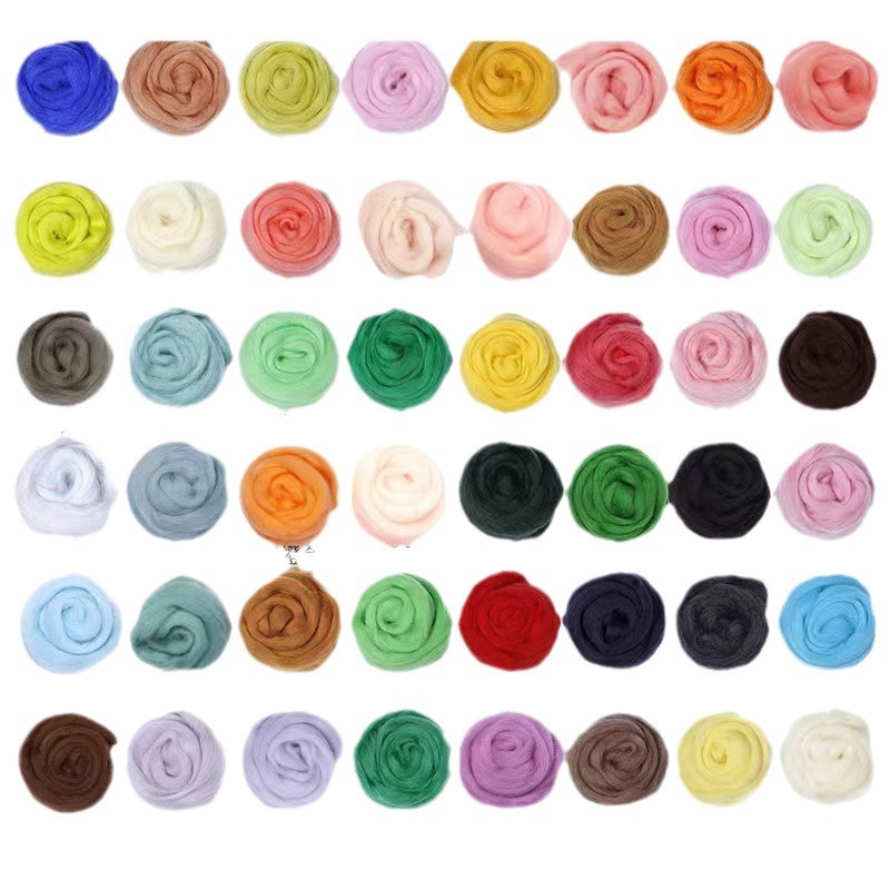 Wool felt, materials set, purse, DIY, color, (Physicals)