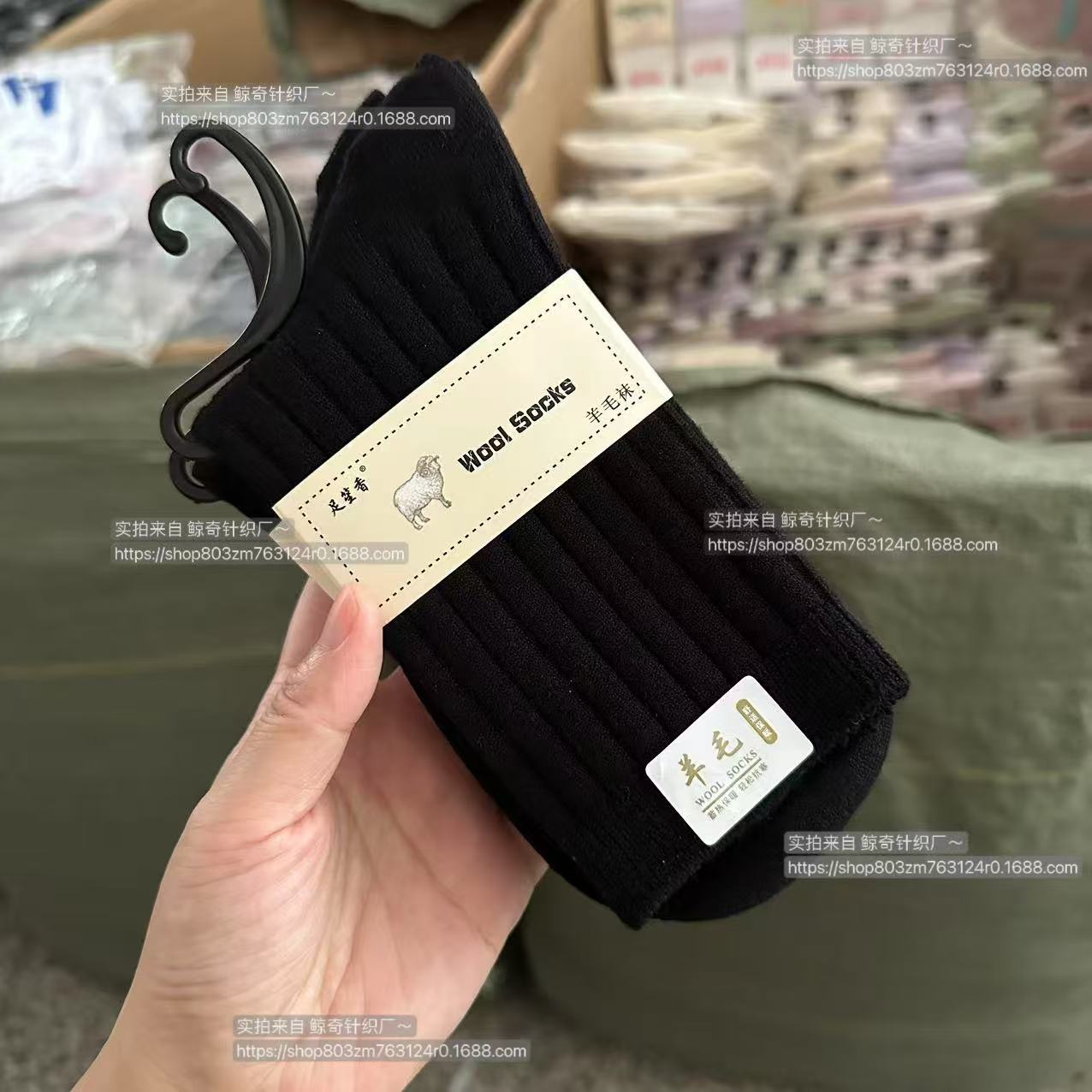 ¡Gran cantidad y excelente precio! Calcetines de lana de otoño e invierno Calcetines de tubo grueso de color sólido para hombres y mujeres Calcetines de cachemira cálidos de invierno que absorben el sudor y desodorante