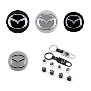 Suitable for Mazda Wheel Hub Cap 57mm Mazda 6 Wheel Hub Center Plastic Cap 57mm Mazda 3 Tire Center Mark