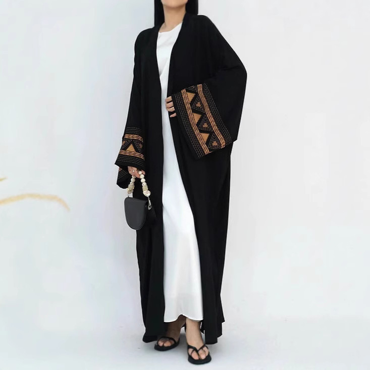 中東アラブローブabaya外国貿易婦人服刺繍カーディガンレディース新型ファッション|undefined
