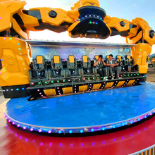 新型机器人高空揽月游乐设备 公园游乐场游艺机推荐项目 机械战警