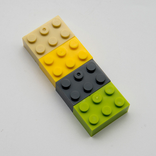 [Minimum order of 50G] Cross-border MOC domestic building blocks compatible with Lego 3002 small particles 2x3 high brick DIY loose accessories