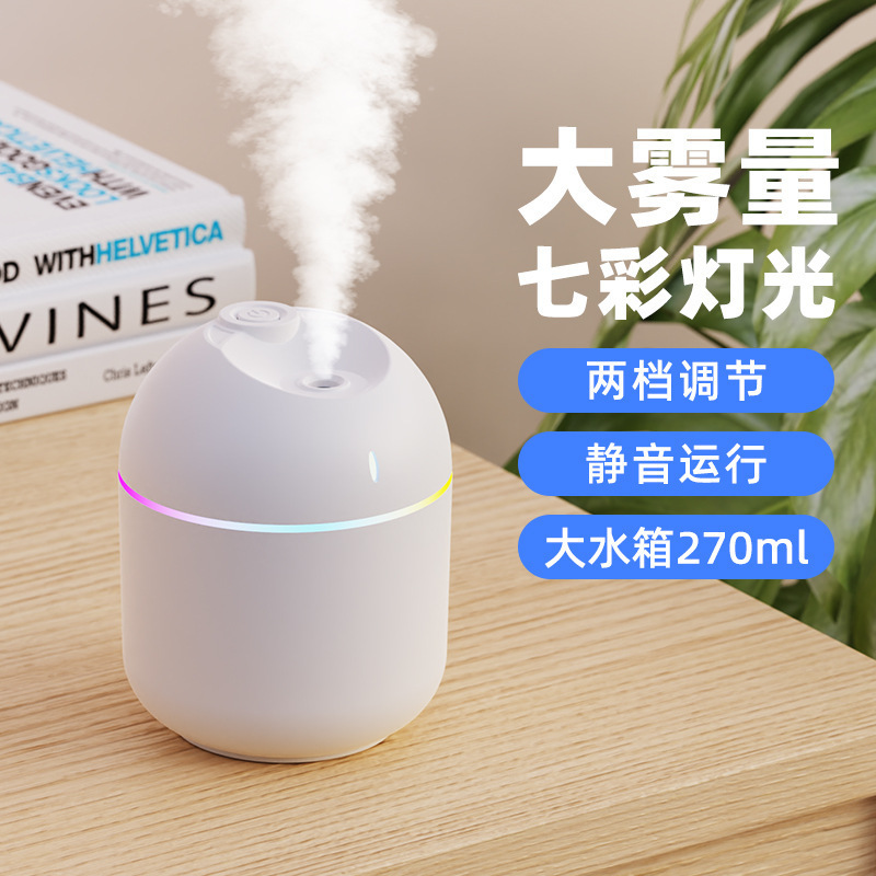 2025 New Humidifier Home Bedroom Office Desktop Hydrating Spray Gift Portable Small Atomizer