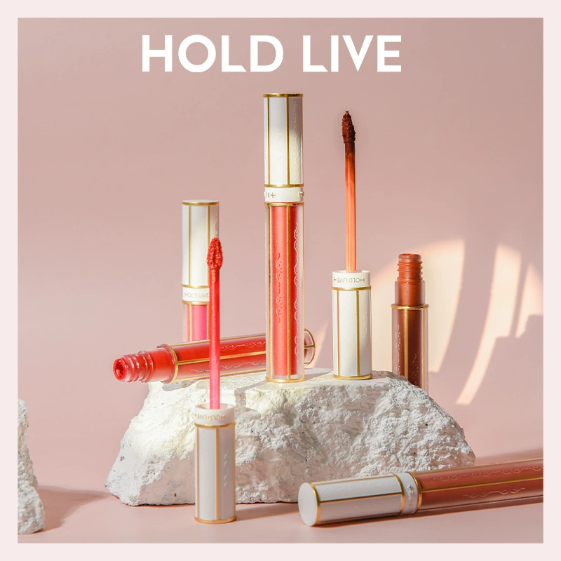 ХОЛД ЛАЙВ Кремовая матовая жидкая помада-глянец с сатиновым блеском вуаль огненный дракон соус фруктовый бархатная помада женская помада студентка