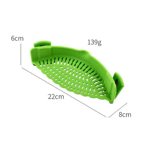 Silicone Water Filter Vegetable Noodle Pouring Dripper Tool, Home Use Water Drip Stopper Kitchen Utensil Wholesale