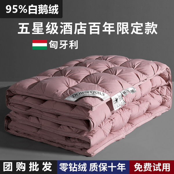 Mute winter warm duvet with down